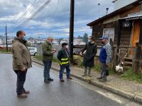 Alcalde revisa condiciones de habitabilidad en Población Nicanor García