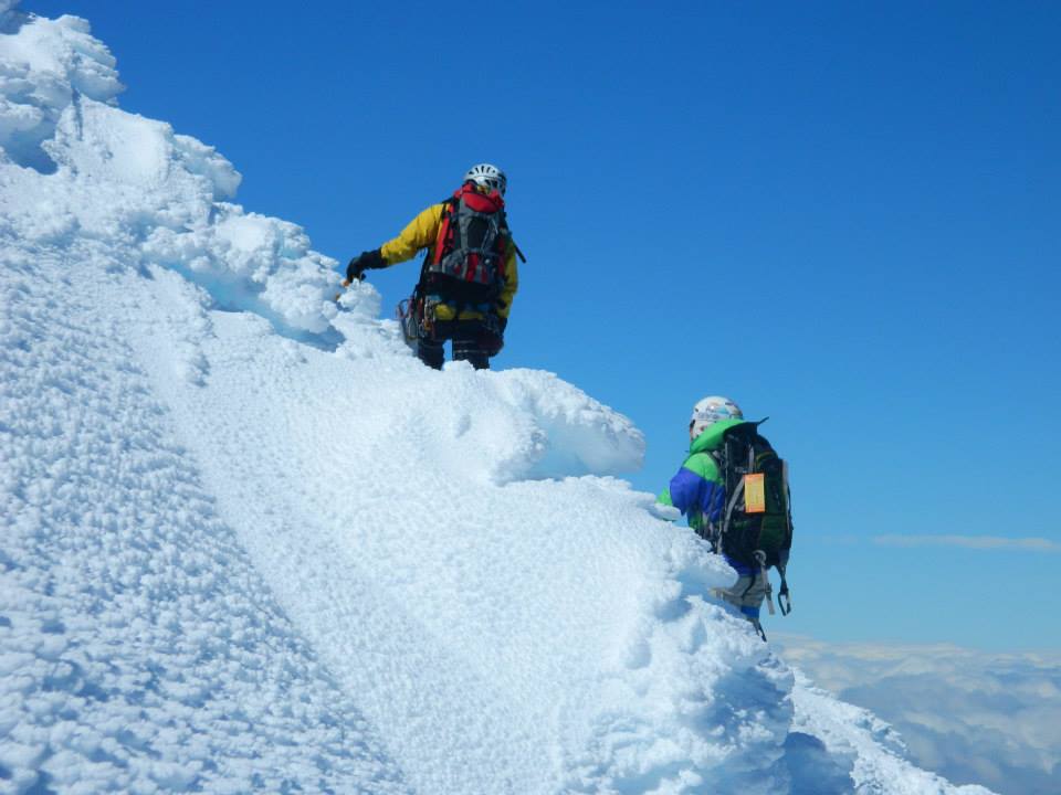 Volcán Osorno - Moyca Expediciones - Nicolo Caruso foto - Diario Puerto Varas