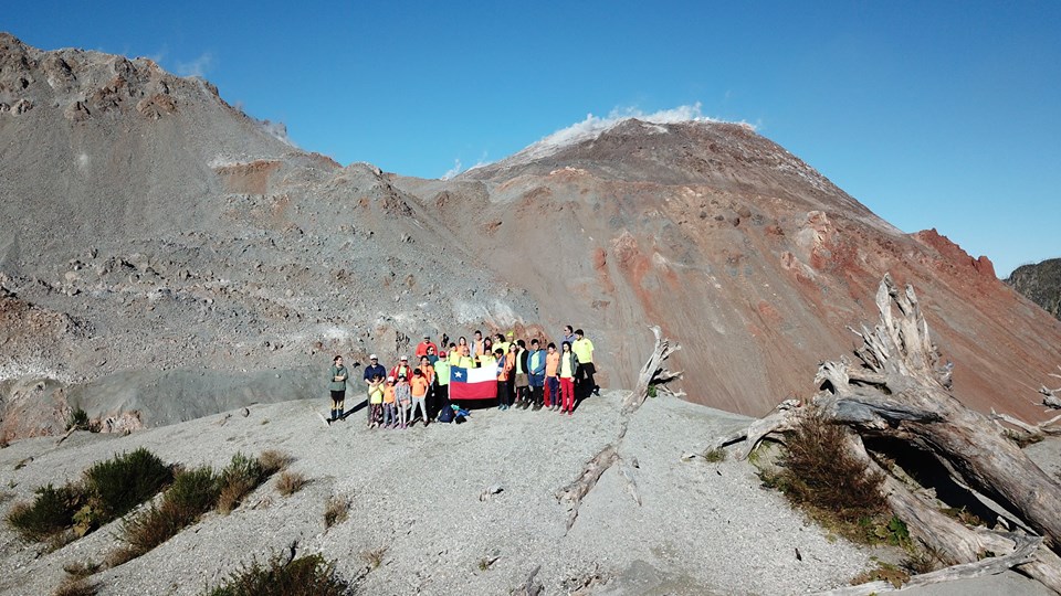 Diario Puerto Varas Ascenso al volcán Chaitén