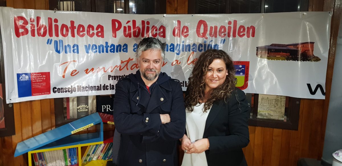 Diario Puerto Varas Jorge Baradit en Tertulias Literarias en Queilen