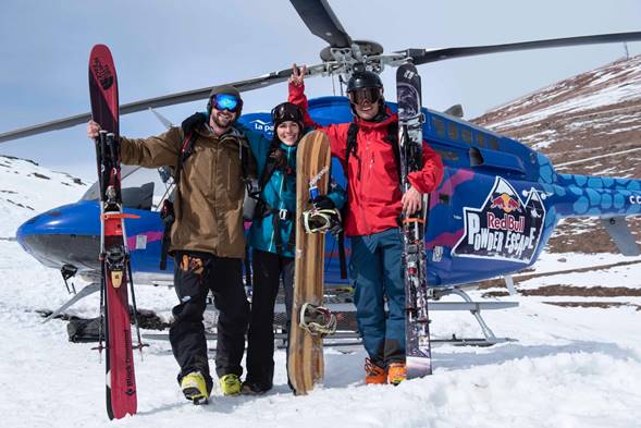 Diario Puerto Varas Premiación campeonato freestyle Red Bull Powder Escape 2018