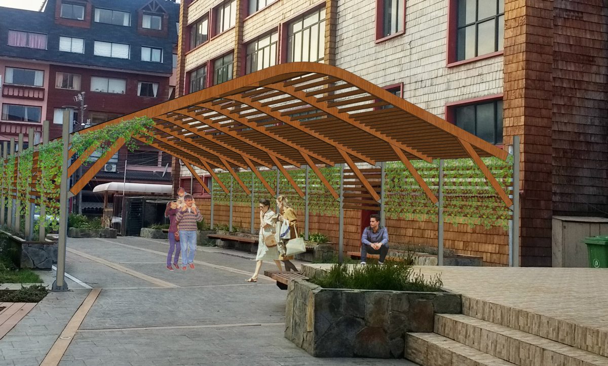 Techado Boulevar Peatonal - Diario Puerto Varas