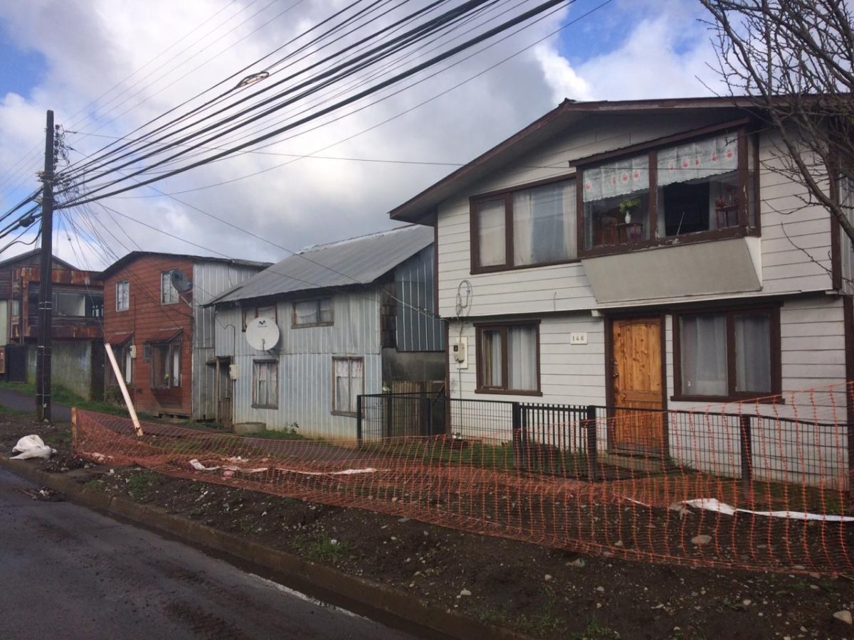 Obras en calle Los Alpes - Diario Puerto Varas