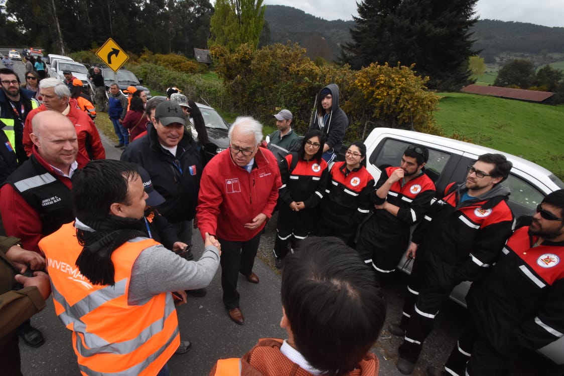Autoridades evaluaron positivamente primer simulacro de erupción del Volcán Osorno - Diario Puerto Varas