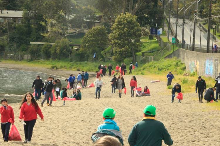 Limpieza de playa Puerto Chico - Diario Puerto Varas