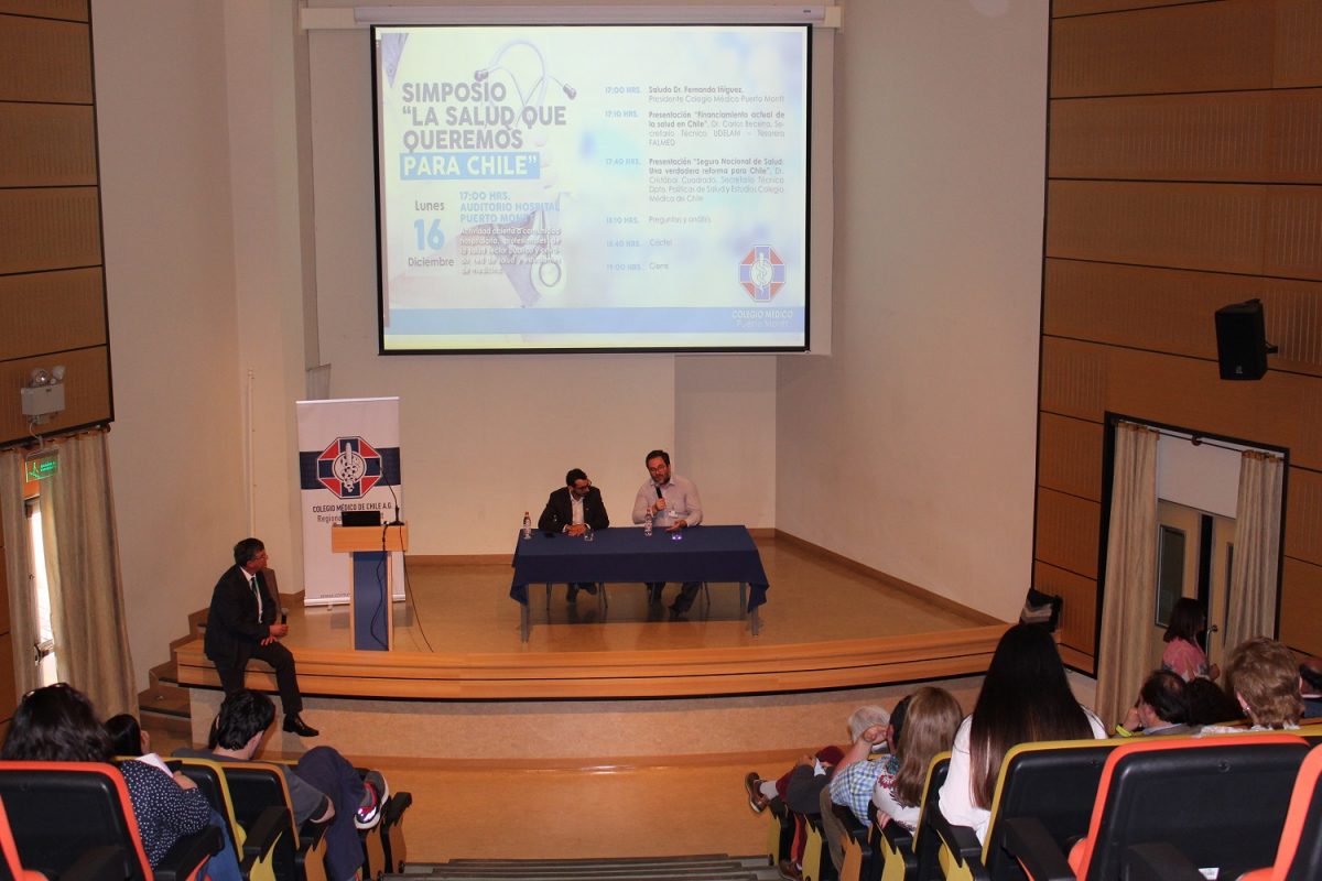 Simposio salud - Colegio Médico propone seguro único de salud - Diario Puerto Varas