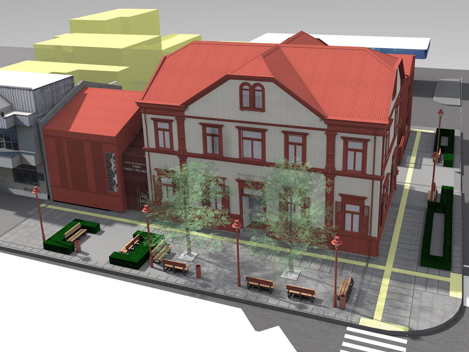 Maqueta casa Pauly - Diario Puerto Varas