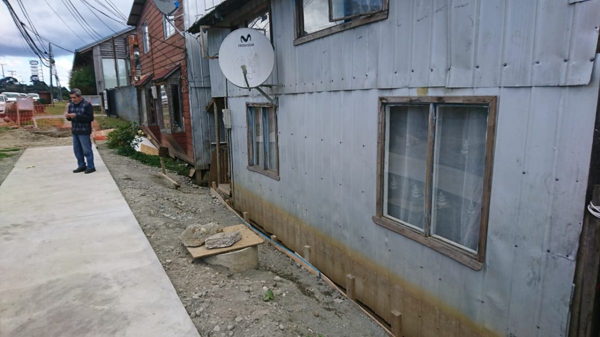 Calle Los Alpes ahora - Diario Puerto Varas