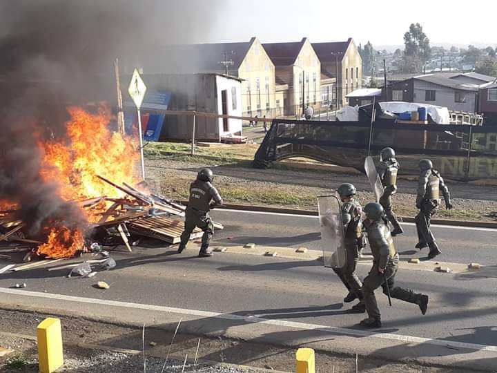 Desalojo de toma en Osorno - Diario Puerto Varas