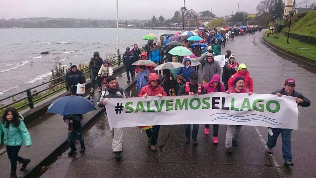 Marcha por la Contaminación del Lago Llanquihue