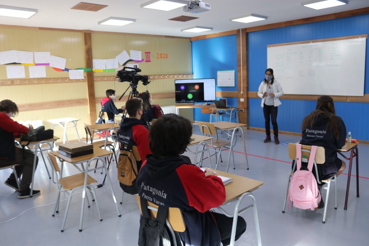Retorno a clases de Colegio Patagonia Puerto Varas