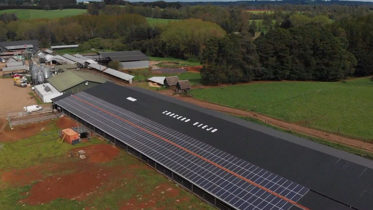 Planta fotovoltaica potencia uso de energías renovables en agricultura