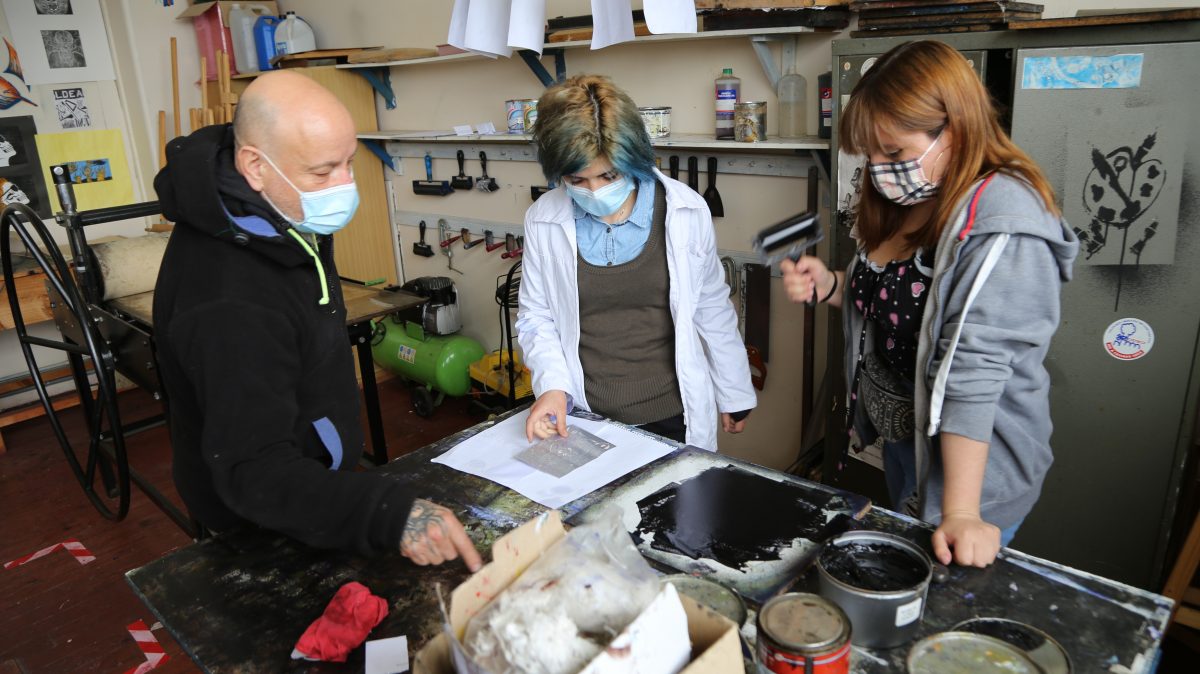Escuela de Cultura y Difusión Artística vuelve a la presencialidad en sus talleres
