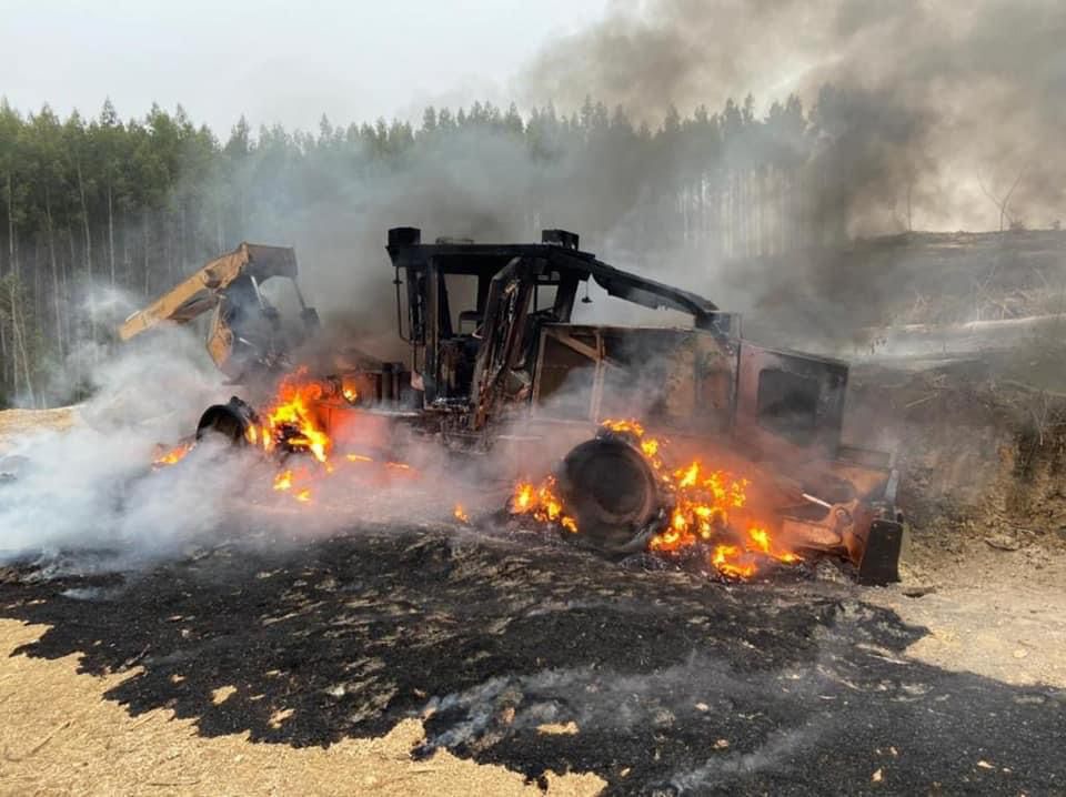 Gobierno presenta acciones legales por atentado incendiario en Fresia