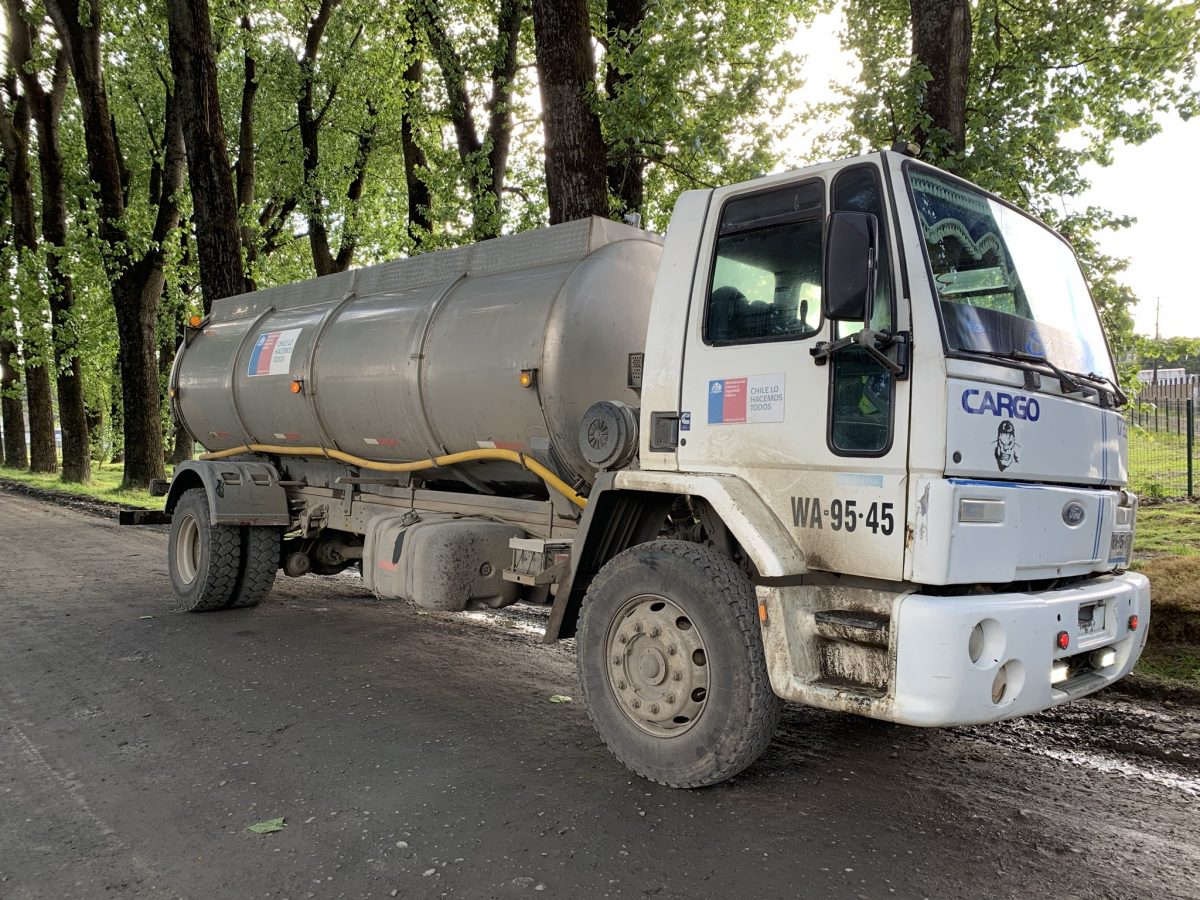 40 camiones aljibes distribuirán agua durante la temporada estival en la región