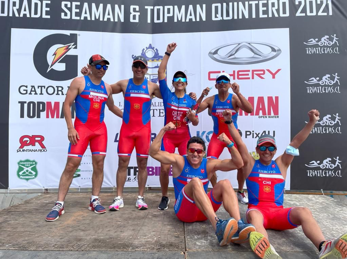 Teniente Marcelo Tobar clasifica en el Mundial de Triatlón 2022