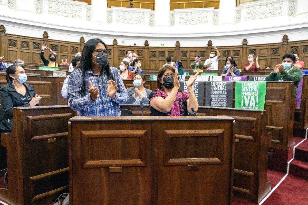 Derechos de pueblos originarios pasan al texto constitucional