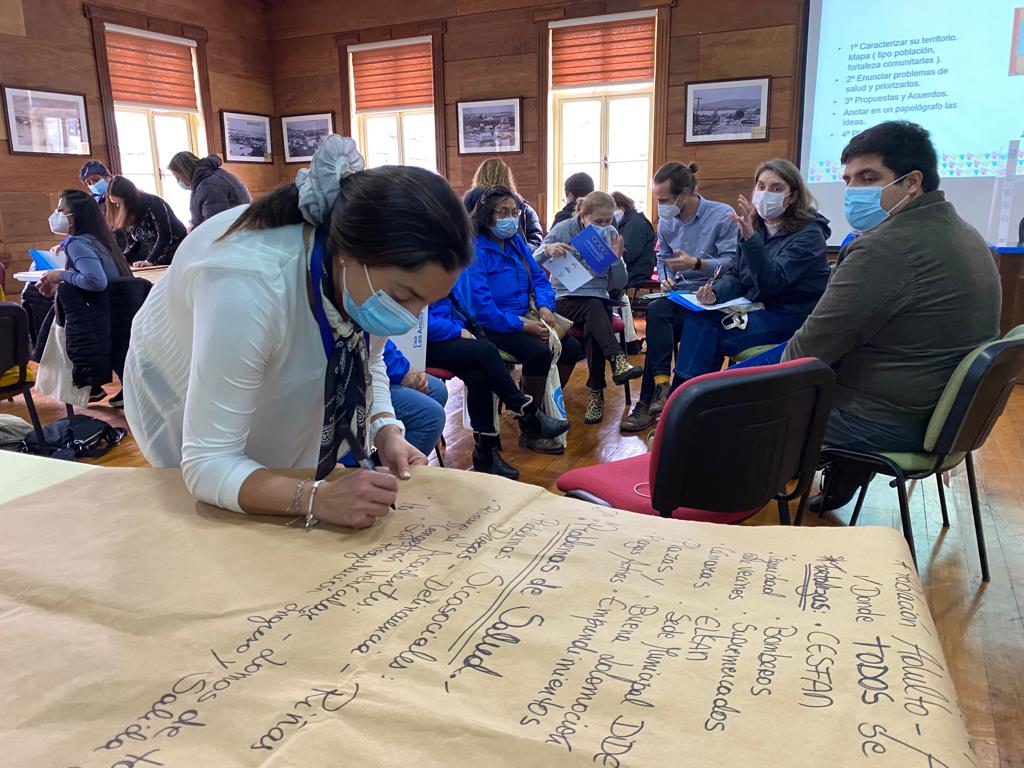 Organizaciones dan a conocer sus inquietudes para elaborar Diagnóstico de Salud