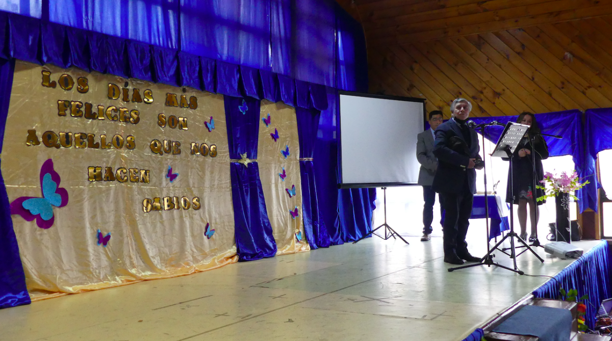 Escuela Gabriela Mistral realiza homenaje Gabriela en el Tiempo