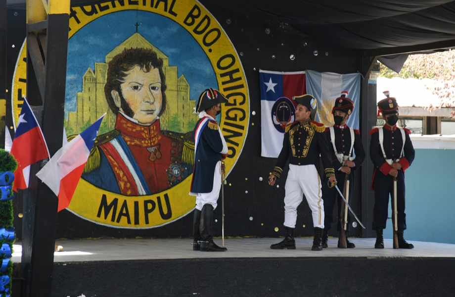 Ejército conmemora la Batalla de Maipú con actividades educativas