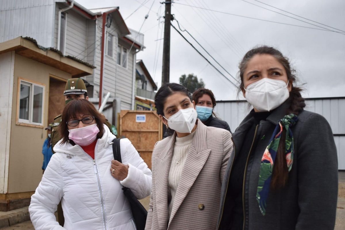 Gobierno reafirma apoyo a familias damnificadas por incendio en Castro