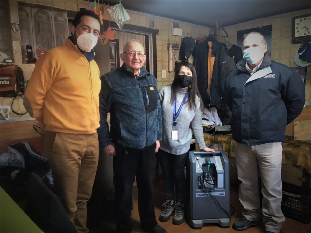 Seremi Energía visita a electrodependiente beneficiario de Ley Lucas Riquelme