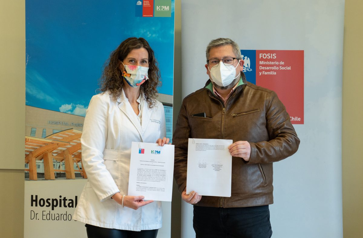 Fosis renueva alianza con hospital Puerto Montt