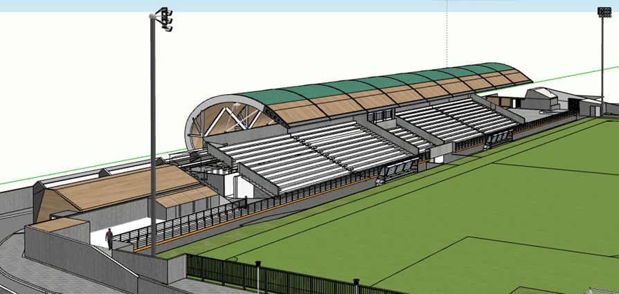 Municipio concreta avances para construcción de estadio Ewaldo Klein