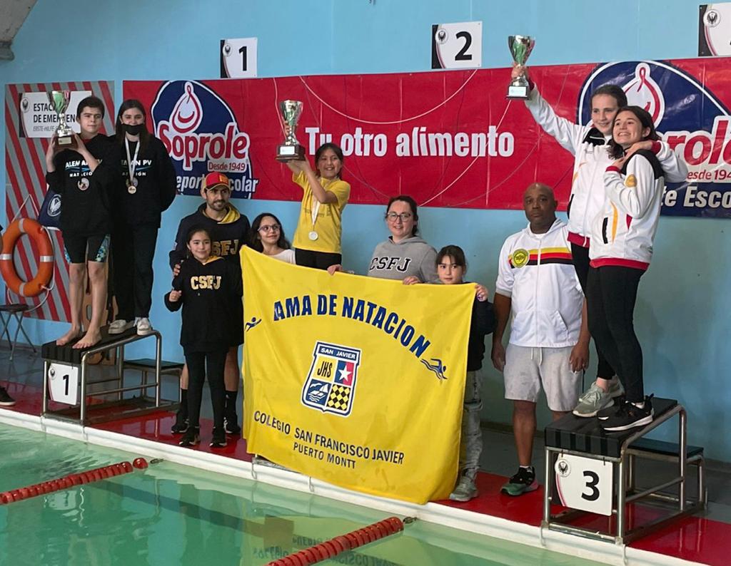 Colegio Alemán de Puerto Varas se impone en Open Natación