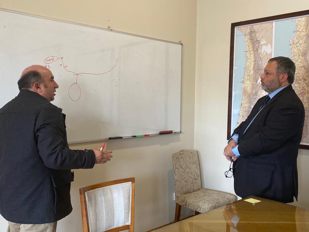 Alcalde de Cochamó se reúne con autoridades ministeriales