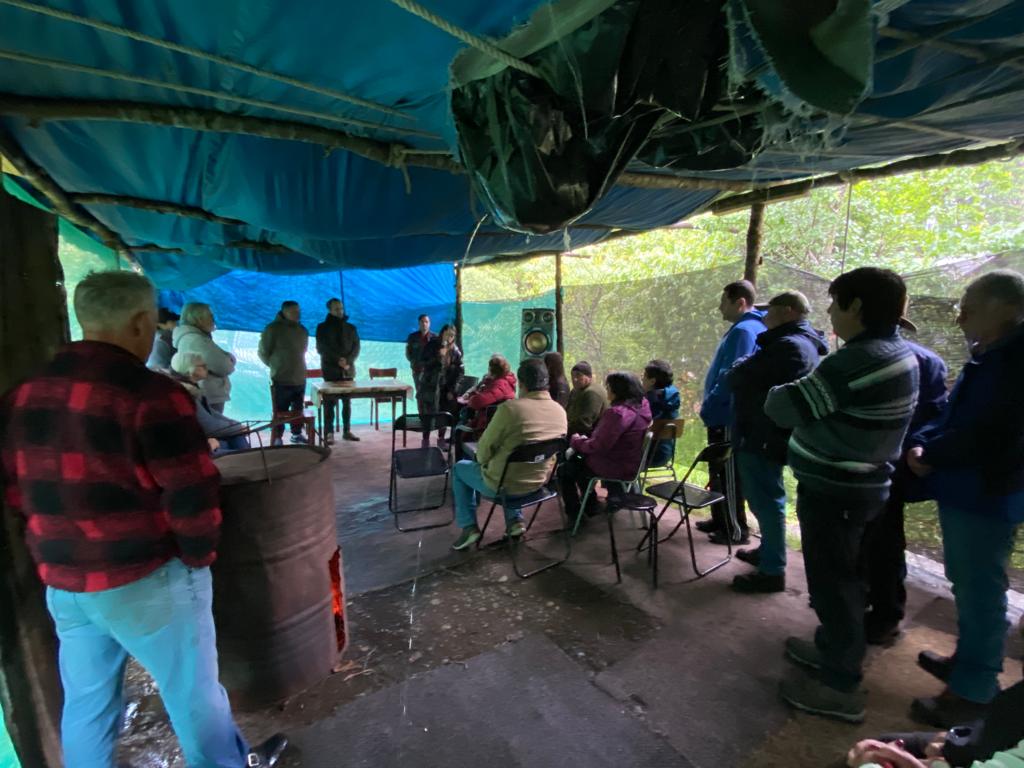 Sector Los Coihues construye pozo profundo para agua potable