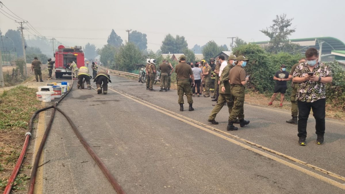 Bomberos de Puerto Varas viaja a combatir incendios en La Araucanía