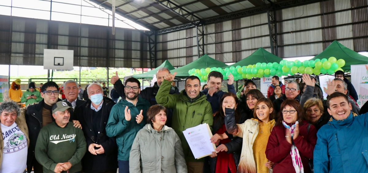 Castro realiza hito inaugural de programa Quiero Mi Barrio