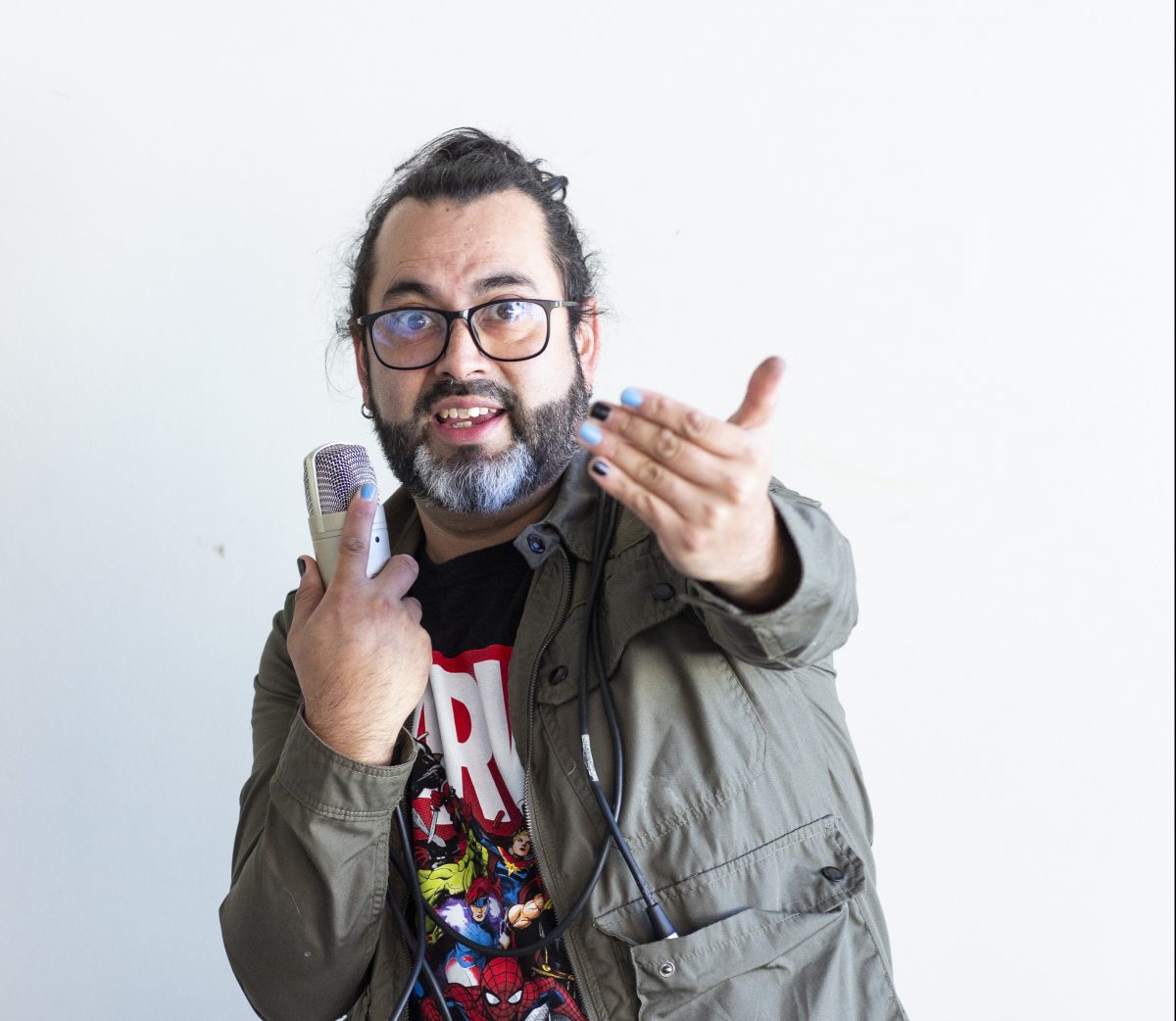 Cristian Torres, profesor comediante de stand-up