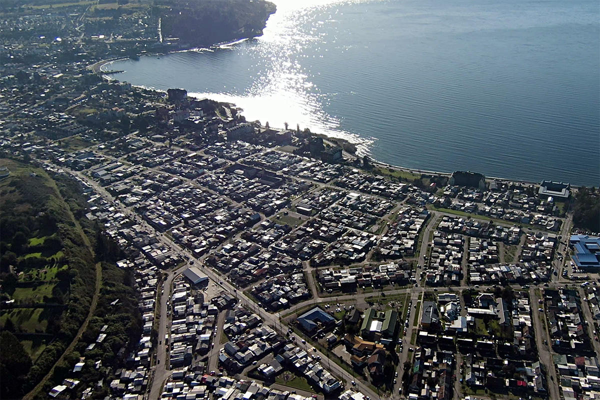 Reposición de aceras en Puerto Varas