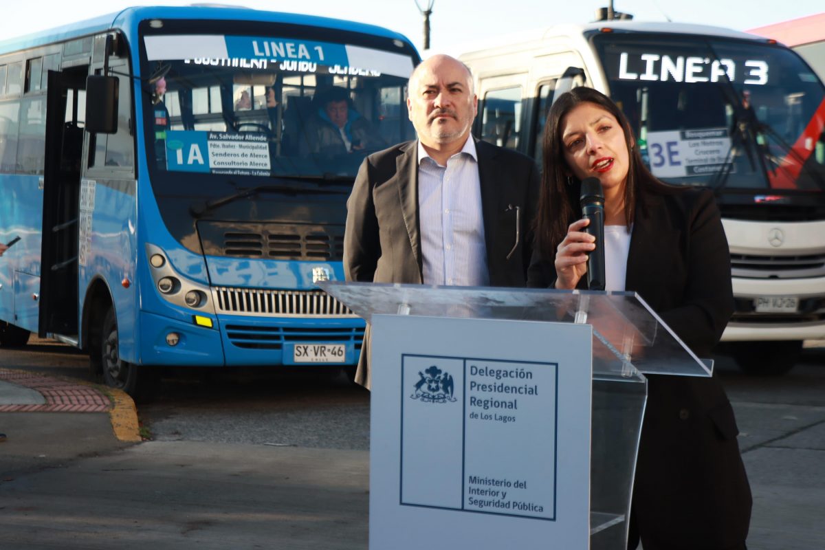 Nueva regulación del transporte público en Puerto Montt: wifi, cámaras de seguridad y GPS en los buses