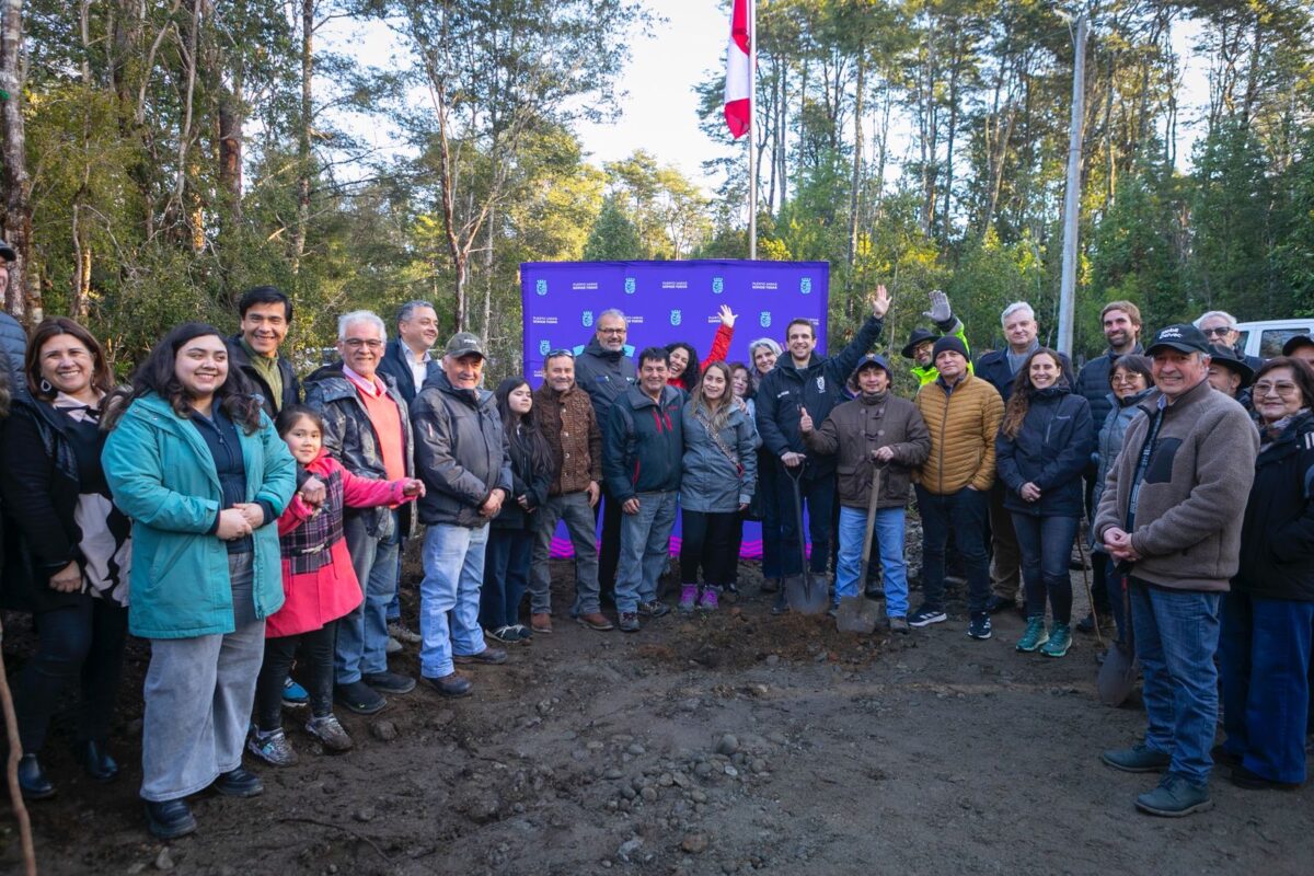 Inicia construcción de pozo profundo en Los Coihues para abastecer de agua potable a más de 80 familias