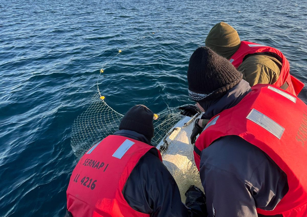 El lago Rupanco nuevamente fue foco de pesca furtiva