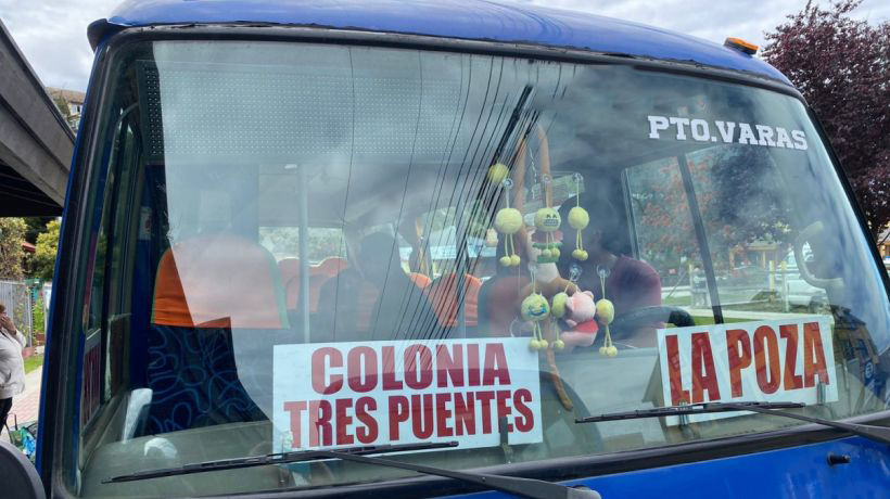 Maltratados y encerrados: Denuncian a transporte público de "Las Colonias" en Puerto Varas y Puerto Montt