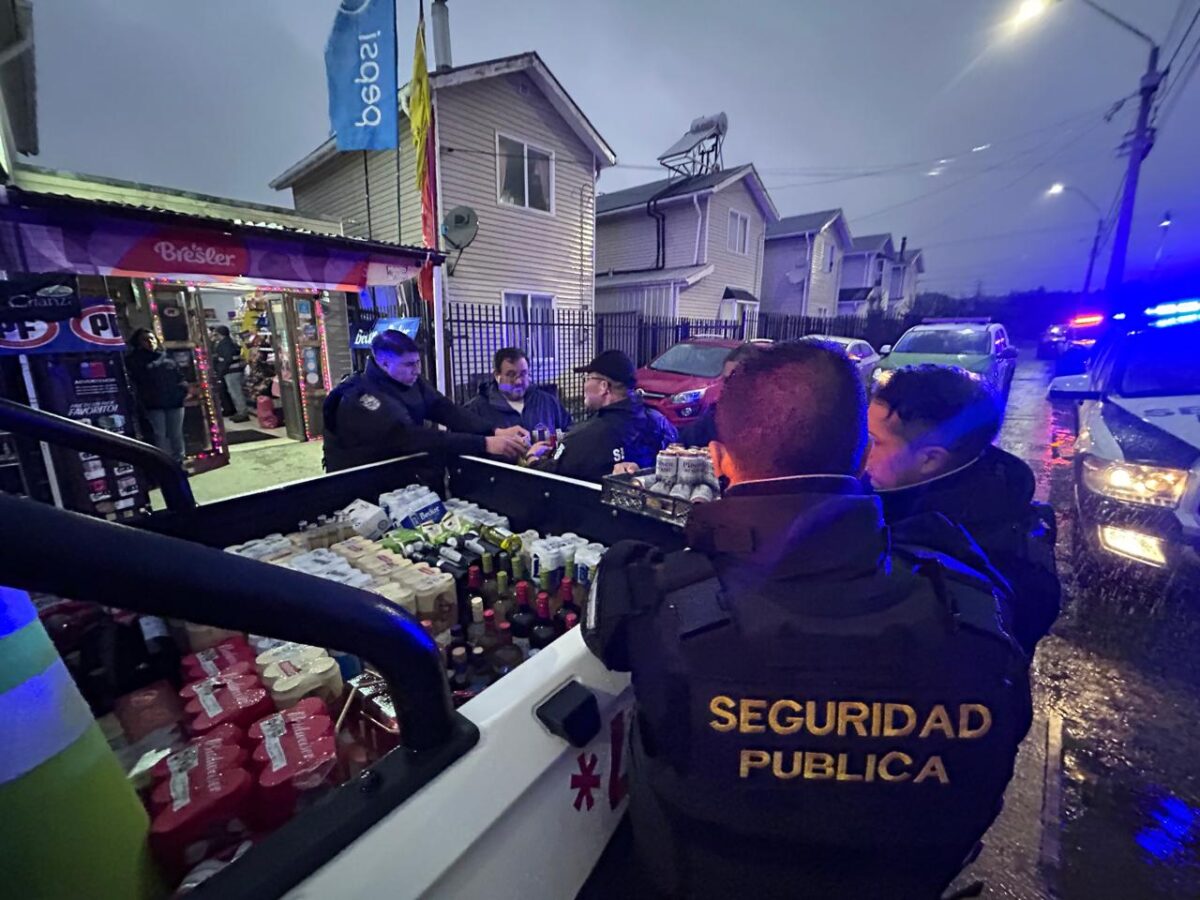 Puerto Varas realiza operativo de seguridad con detenidos y múltiples fiscalizaciones