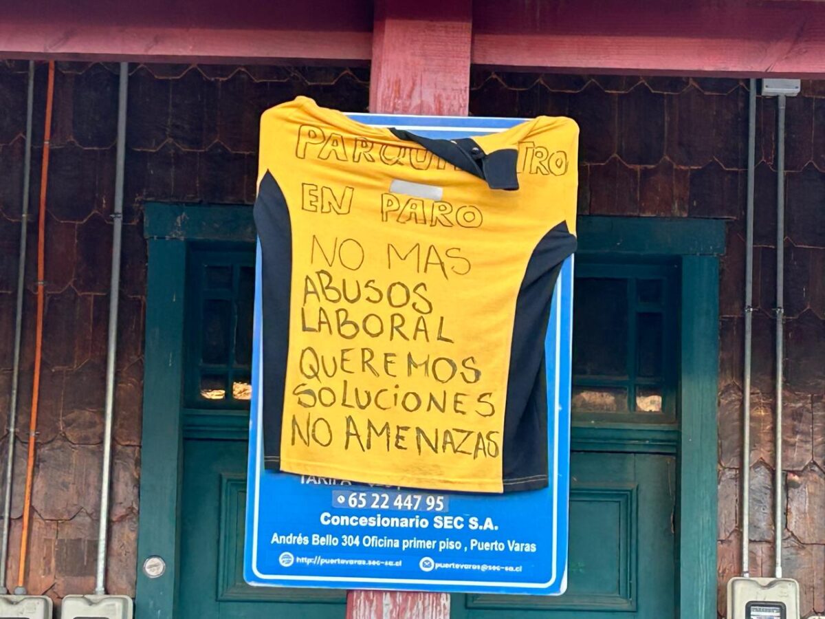 Parquímetros Puerto Varas Huelga Legal