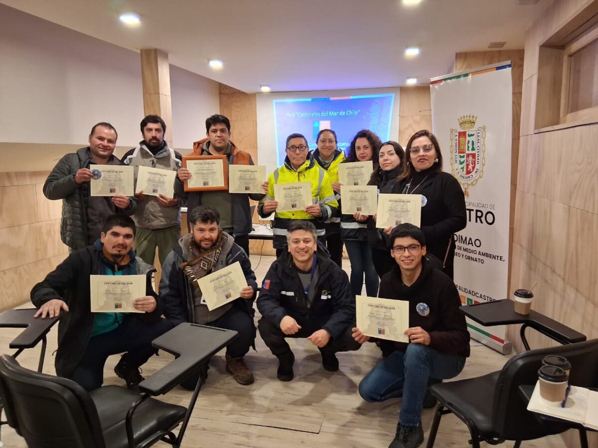 Sernapesca certifica nuevos Centinelas del Mar en Los Lagos