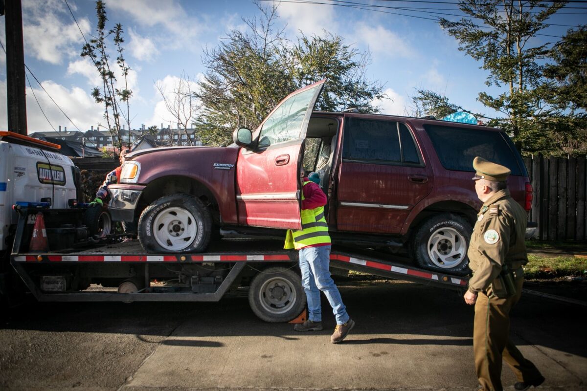 Retiro de vehículos abandonados en Puerto Varas