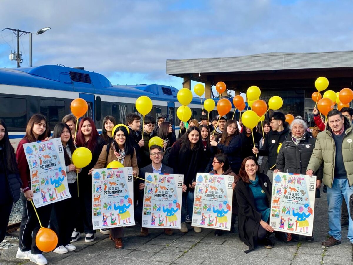 Viaje en tren activa el Día del Patrimonio de niñas, niños y adolescentes