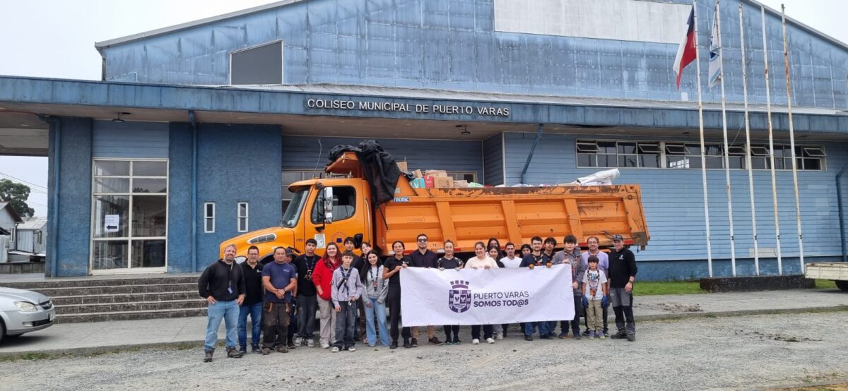 Puerto Varas envía ayuda solidaria a Biobío y Ñuble