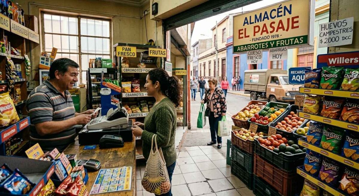 Almacenes y minimarkets impulsan ventas en Chile