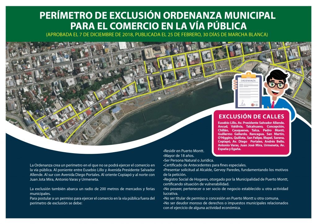 Mapa ordenanza que regula comercio ambulante en Puerto Montt – Diario Puerto Varas Mapa ordenanza que regula comercio ambulante en Puerto Montt - Diario Puerto Varas