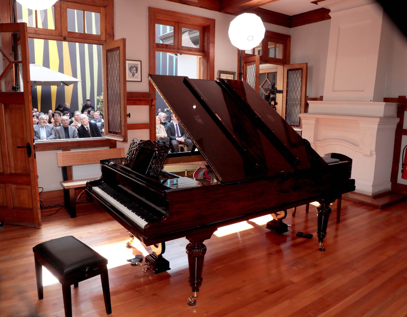 Piano doble Pleyel Museo del Sonito