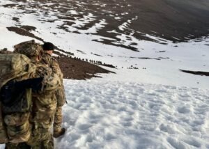 Alumnos del Curso Básico para Oficiales del Arma participan de ejercicio