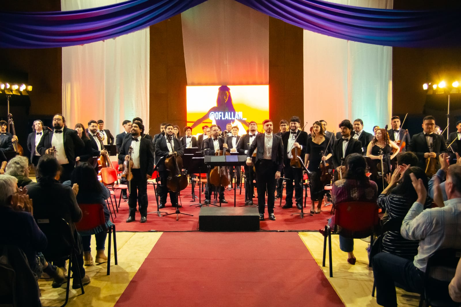 Más de 1300 personas asistieron al concierto de fin de año en Puerto Varas